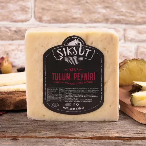 2 Yıllık Keçi Tulum Peyniri 500gr