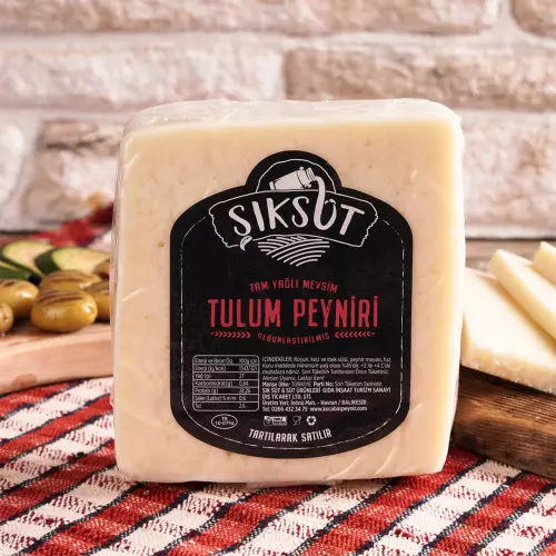 Tam Yağlı Mevsim Tulum Peyniri 500gr